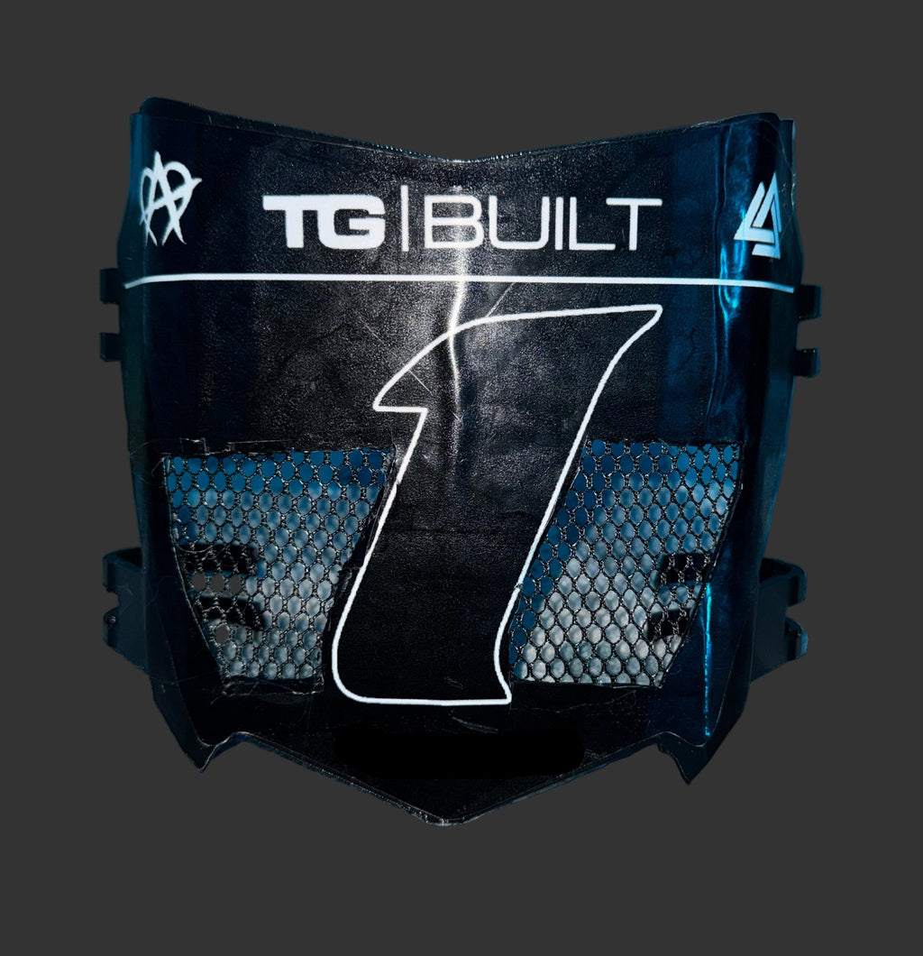 Vented Motocutz Plate With Decal