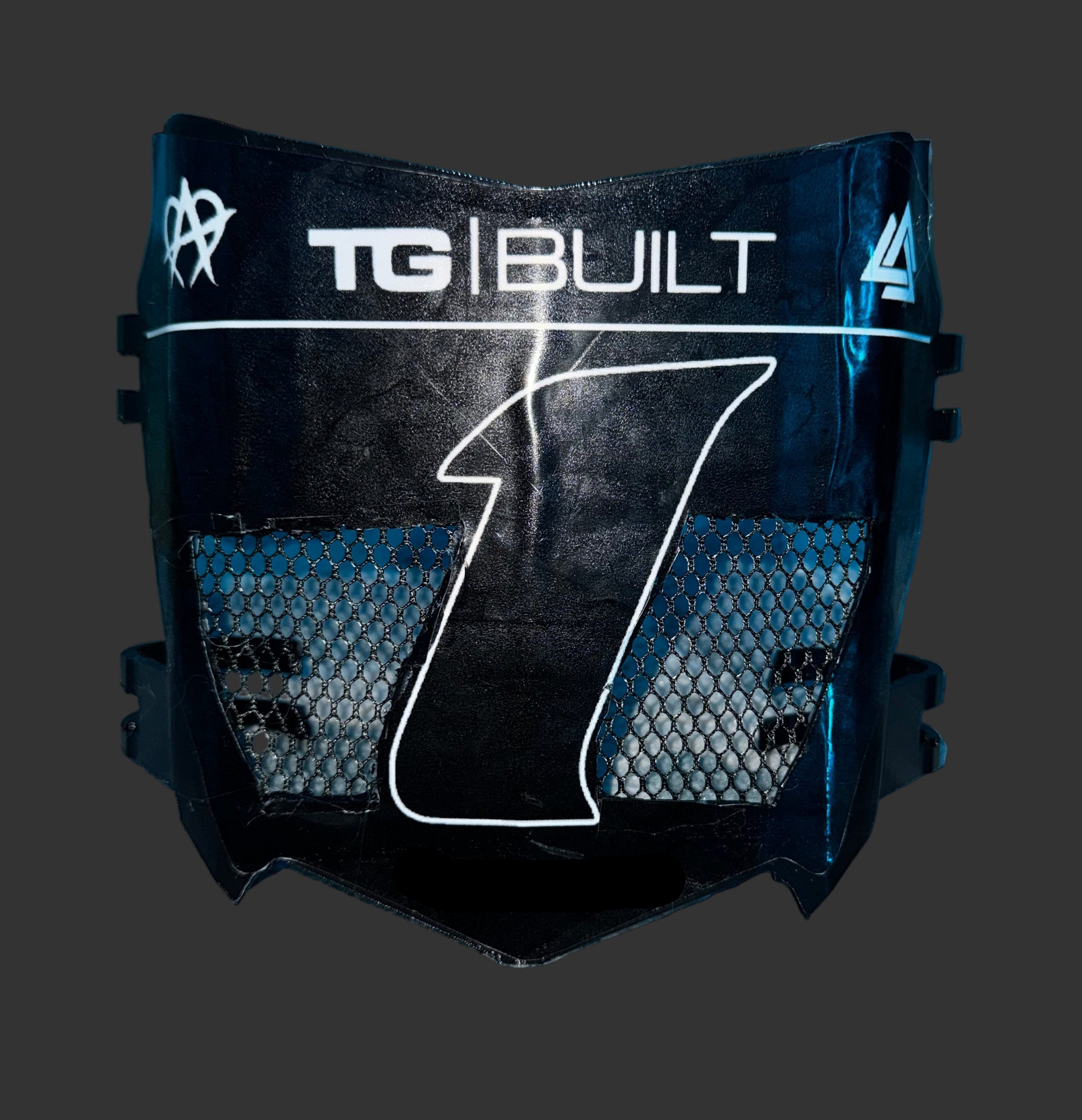 Vented Motocutz Plate With Decal