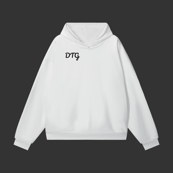 DTG White Hoodie
