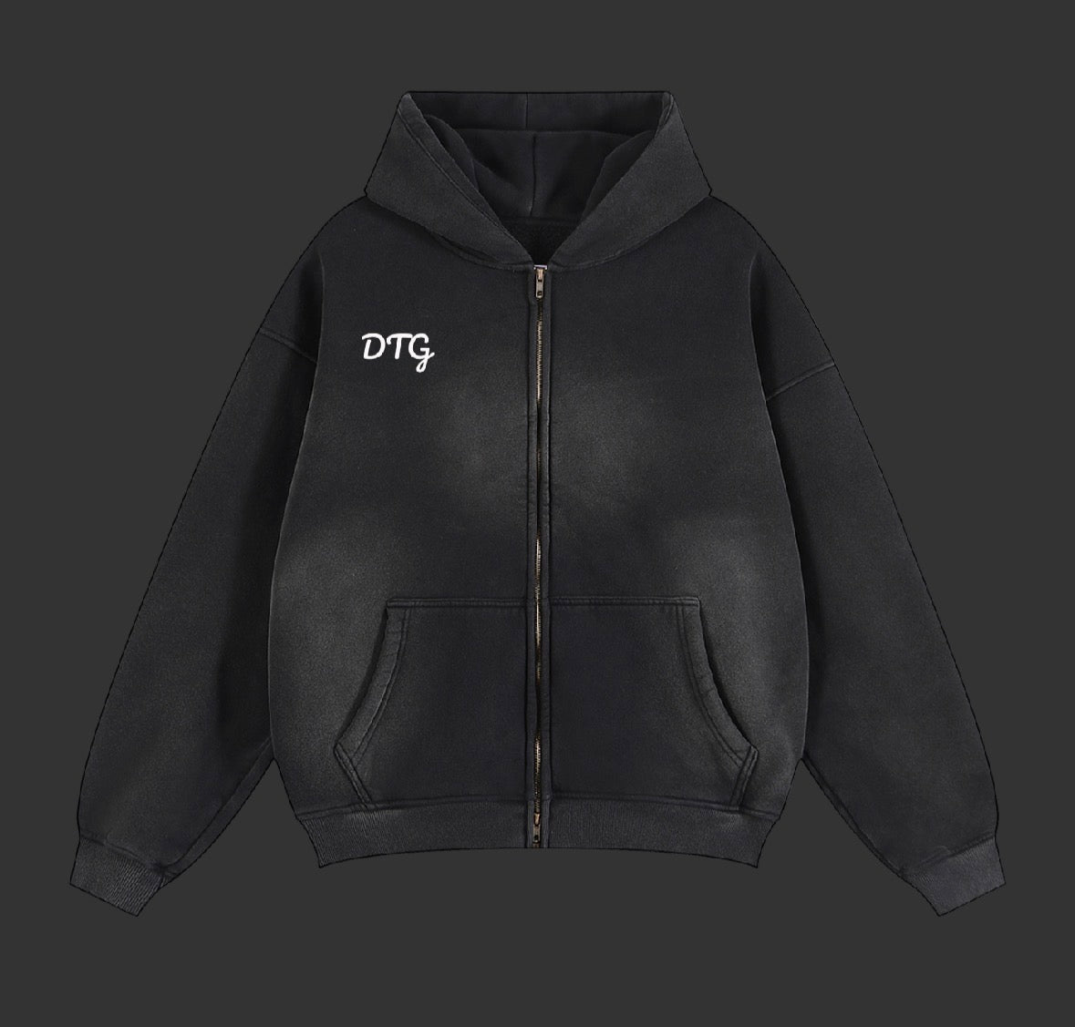 DTG Zip Up Hoodie