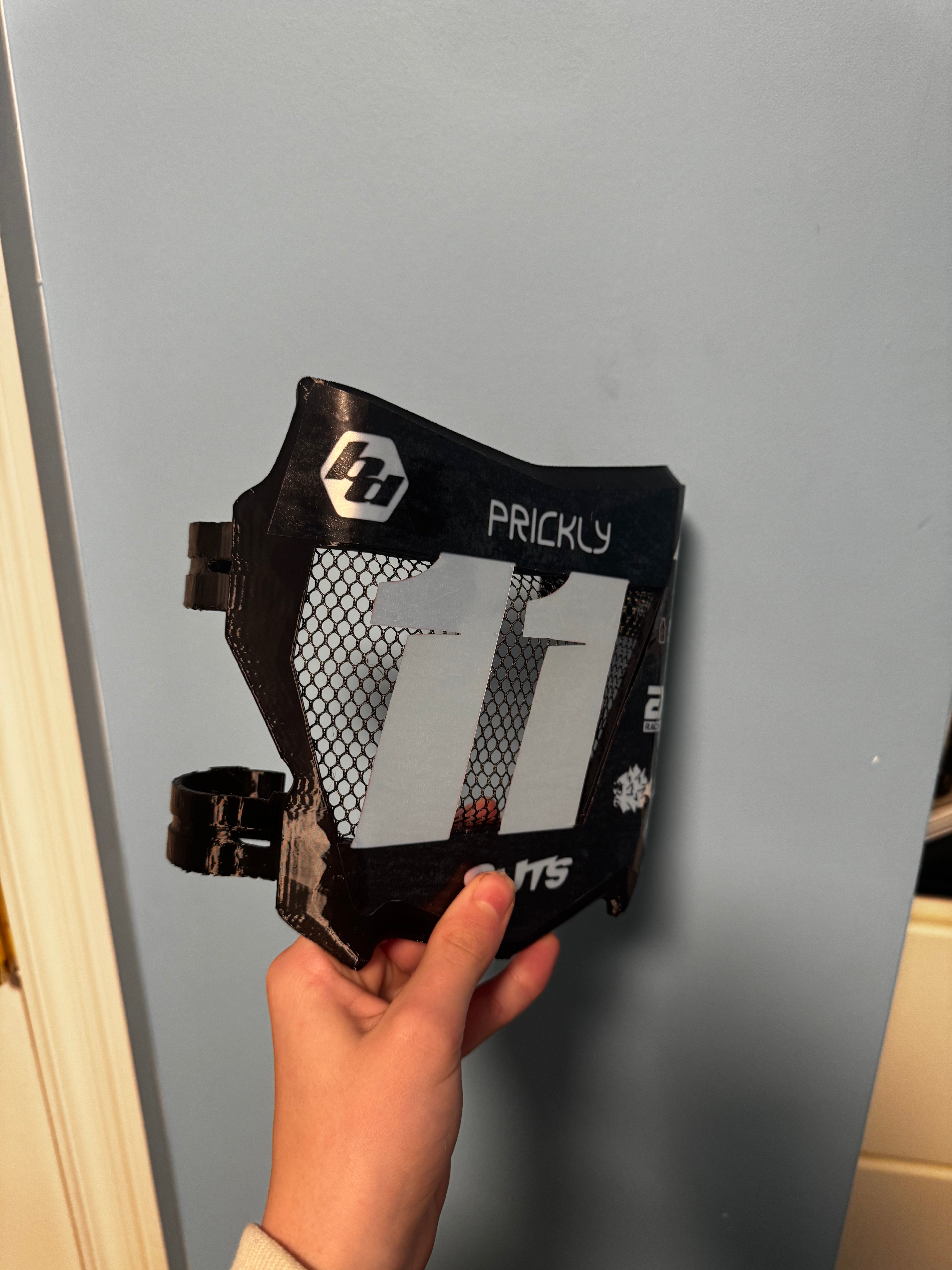 Custom Number Vented Plate