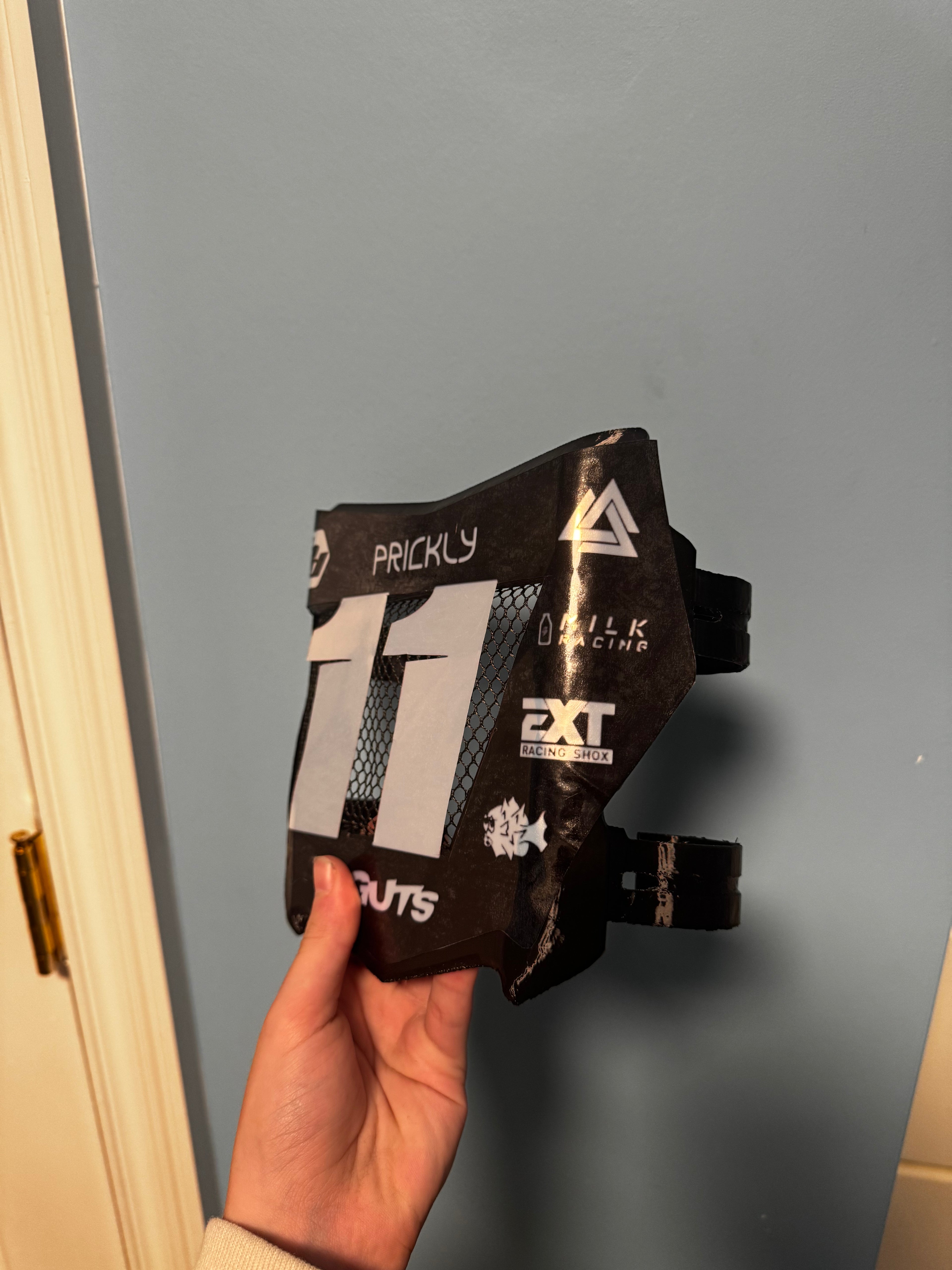 Custom Number Vented Plate